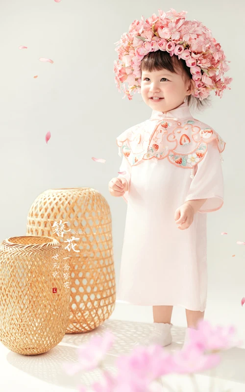 芳妮豆丁儿童摄影 簪花&middot;芳华