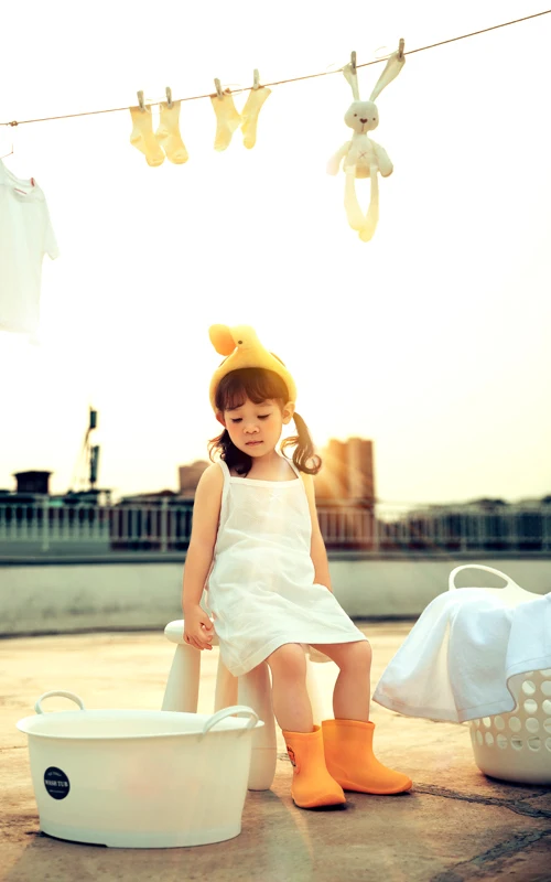 芳妮豆丁儿童摄影 天台日记