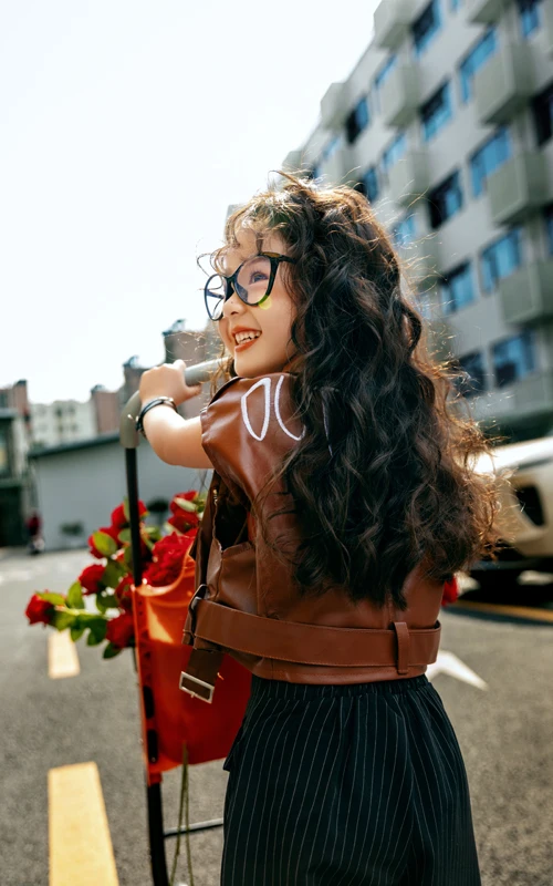 芳妮豆丁儿童摄影 心动街头