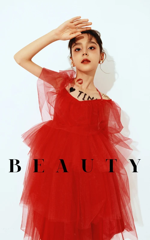 芳妮豆丁儿童摄影 赤色潮范