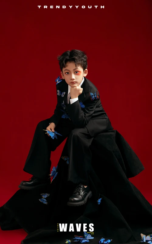 芳妮豆丁儿童摄影 锋芒蝶影