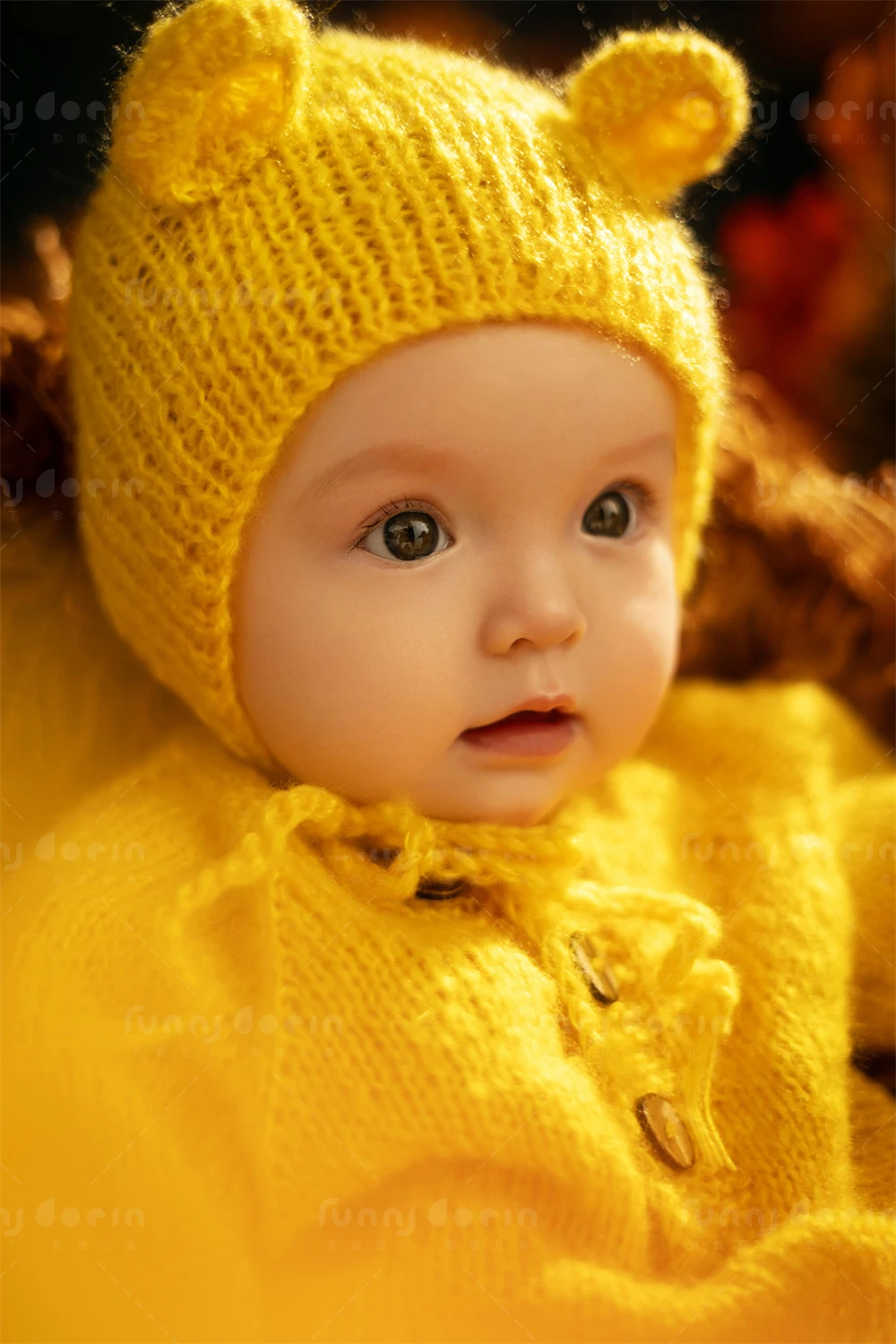 芳妮豆丁儿童摄影 枫叶童话