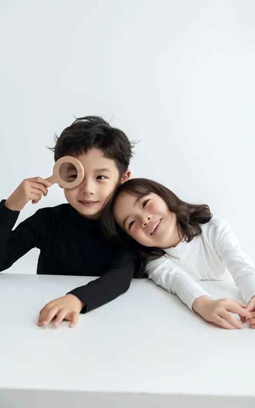 芳妮豆丁儿童摄影 一起长大