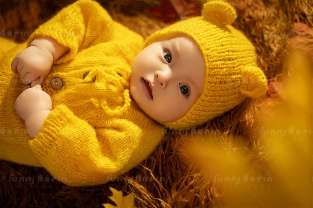 芳妮豆丁儿童摄影 枫叶童话