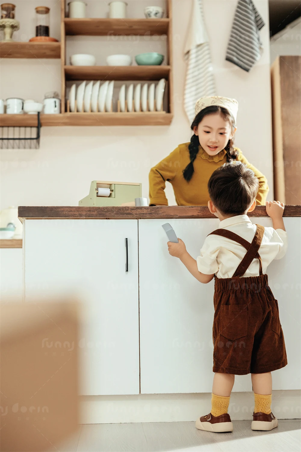 芳妮豆丁儿童摄影 两小无猜