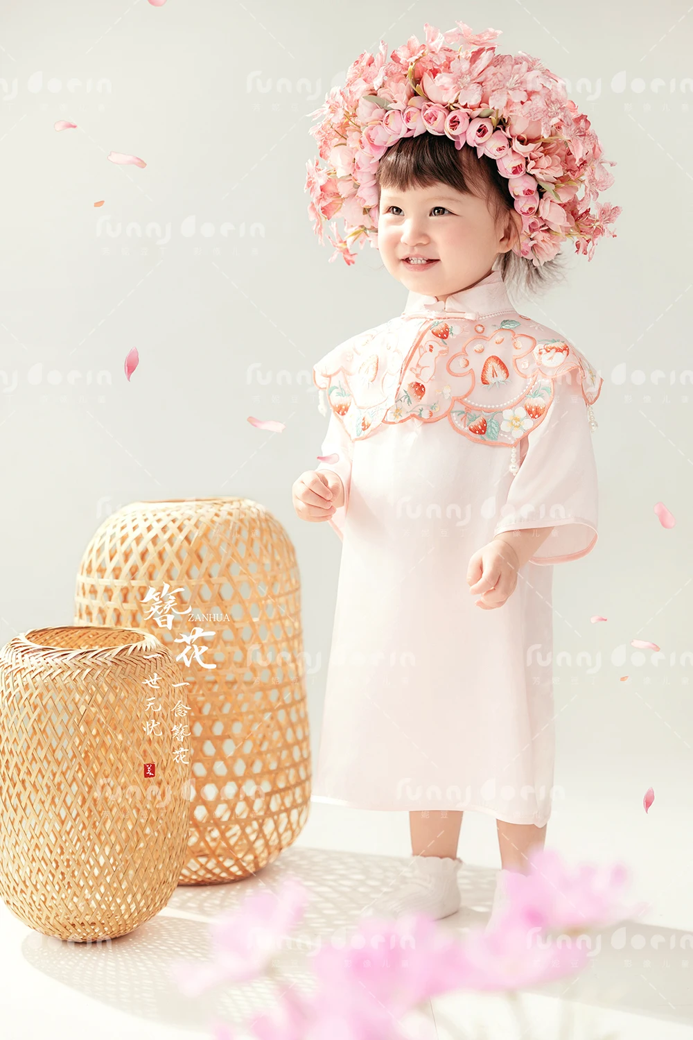 芳妮豆丁儿童摄影 簪花&middot;芳华