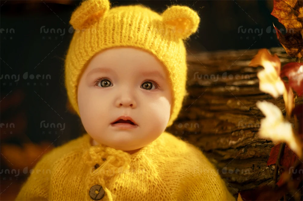 芳妮豆丁儿童摄影 枫叶童话