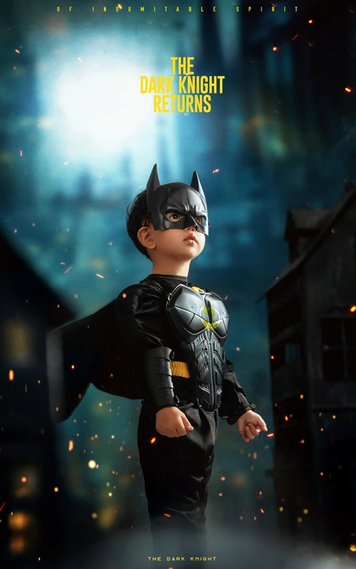 芳妮豆丁儿童摄影 黑暗骑士