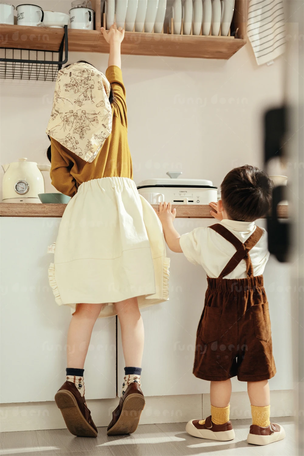 芳妮豆丁儿童摄影 两小无猜