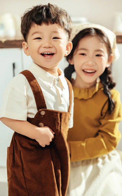 芳妮豆丁儿童摄影 两小无猜