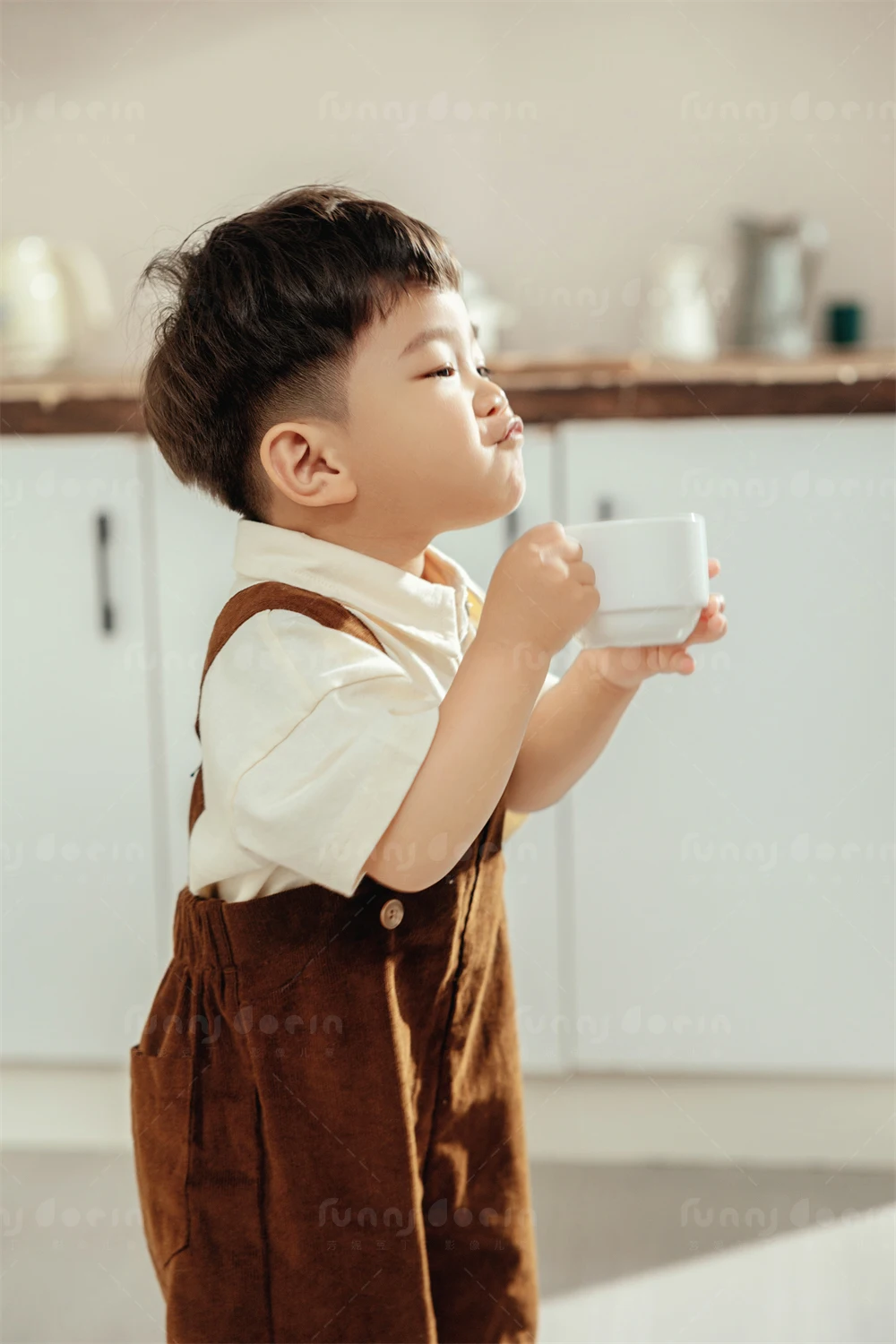 芳妮豆丁儿童摄影 两小无猜