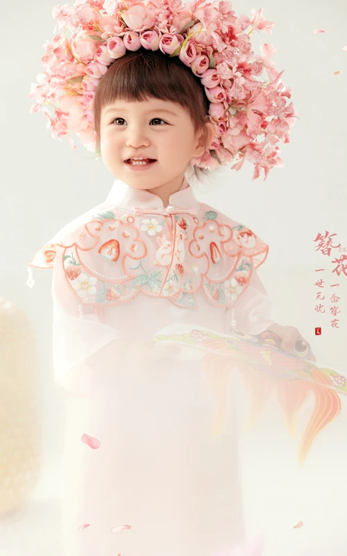 芳妮豆丁儿童摄影 簪花&middot;芳华