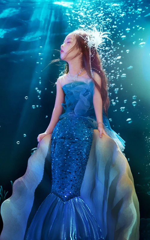 芳妮豆丁儿童摄影 美人鱼