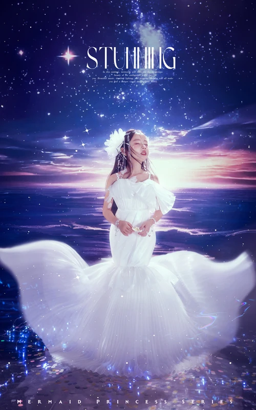 芳妮豆丁儿童摄影 美人鱼