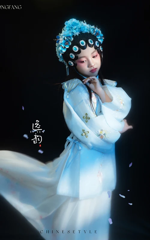 芳妮豆丁儿童摄影 梨园如梦