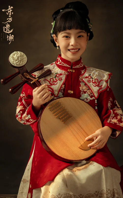 芳妮豆丁儿童摄影 东方韵