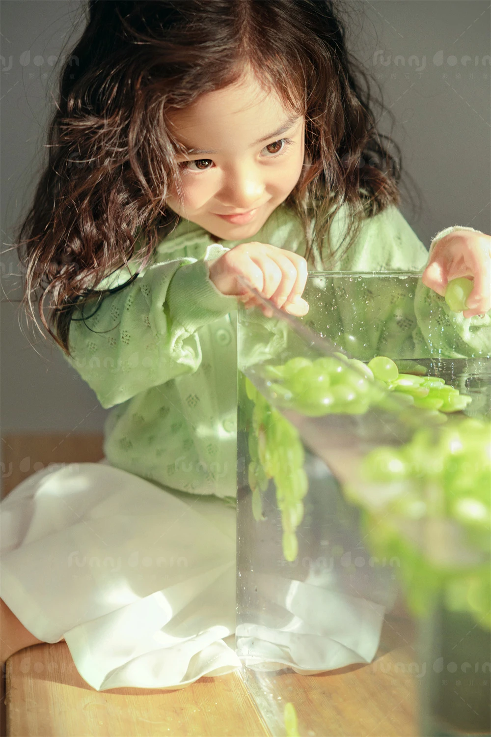 芳妮豆丁儿童摄影 青柠葡葡