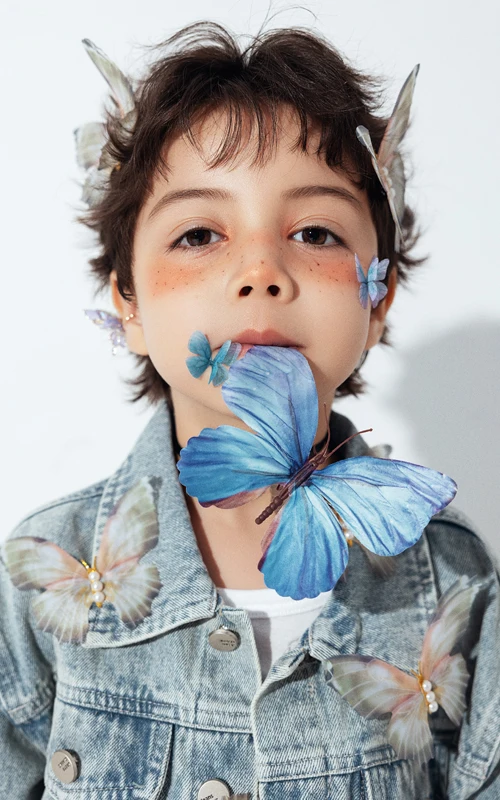 芳妮豆丁儿童摄影 蝴蝶少年