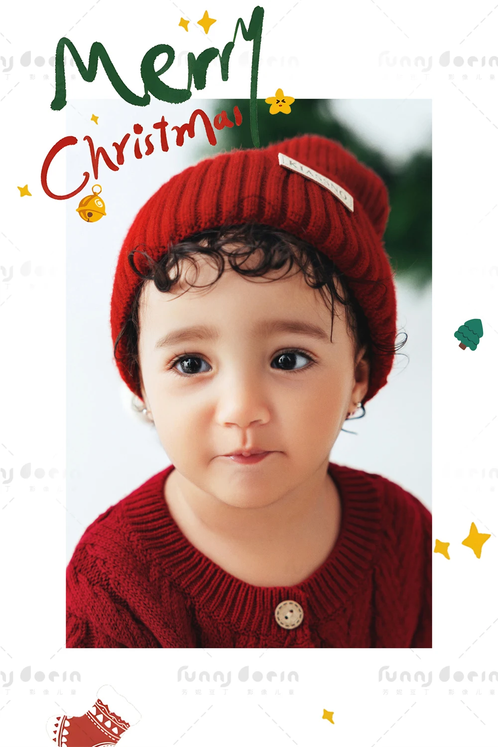 芳妮豆丁儿童摄影 圣诞颂歌