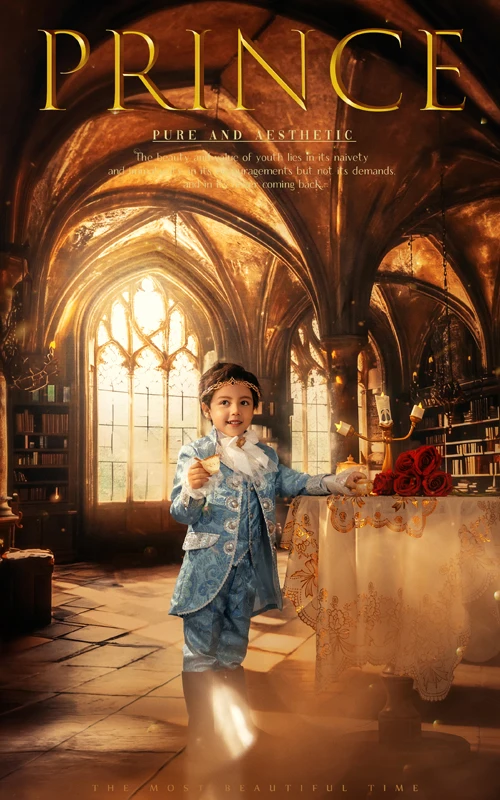 芳妮豆丁儿童摄影 小王子