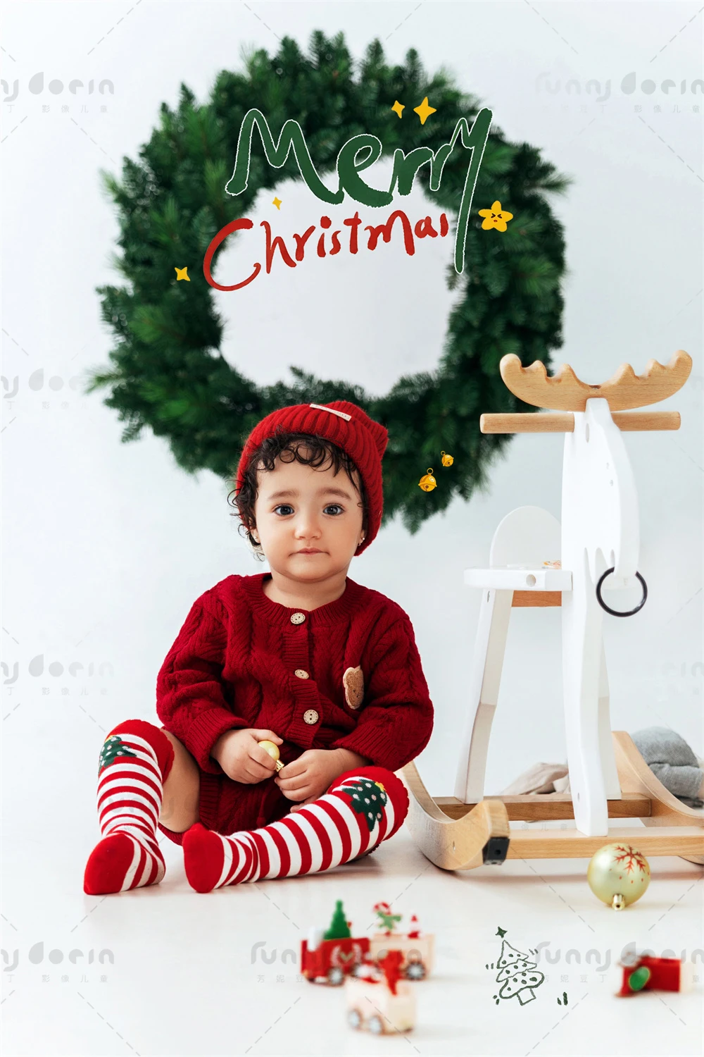 芳妮豆丁儿童摄影 圣诞颂歌