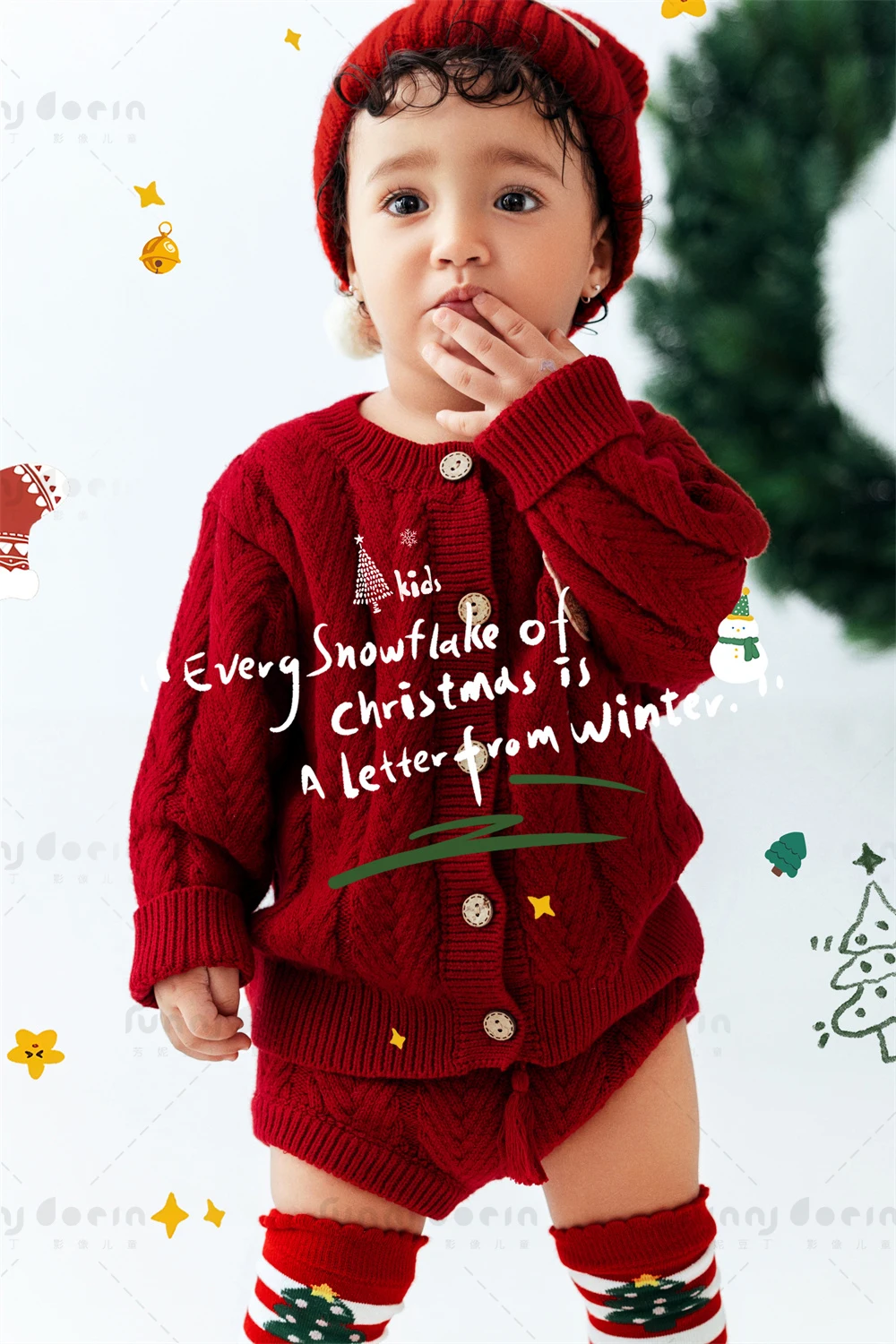 芳妮豆丁儿童摄影 圣诞颂歌