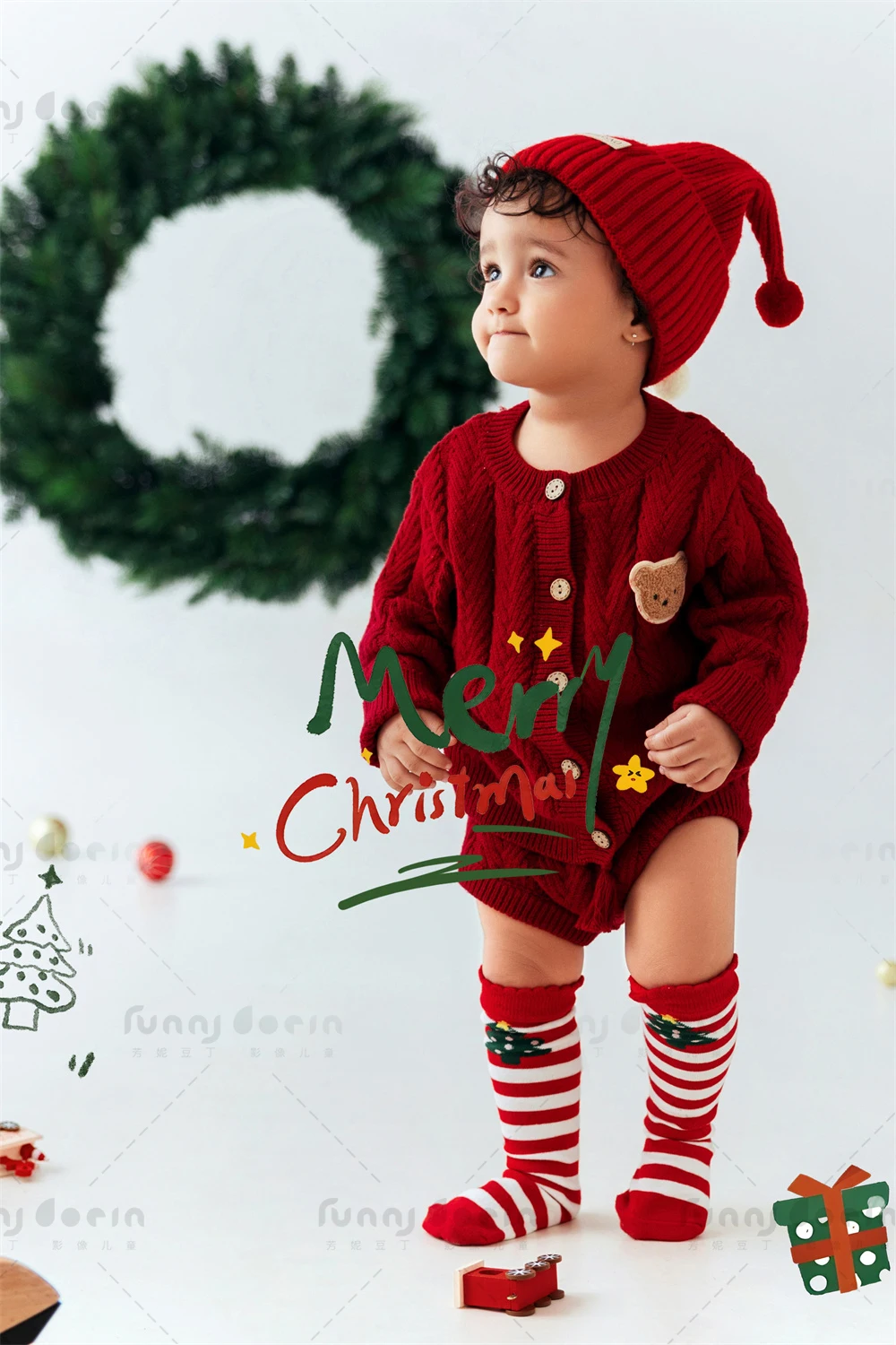 芳妮豆丁儿童摄影 圣诞颂歌