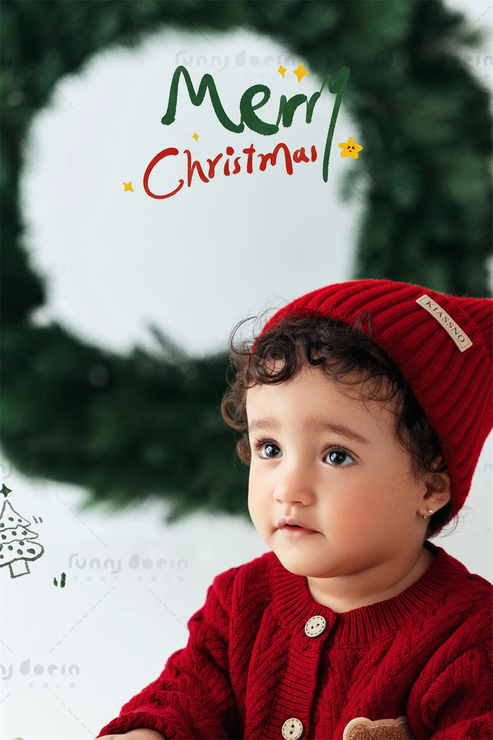 芳妮豆丁儿童摄影 圣诞颂歌