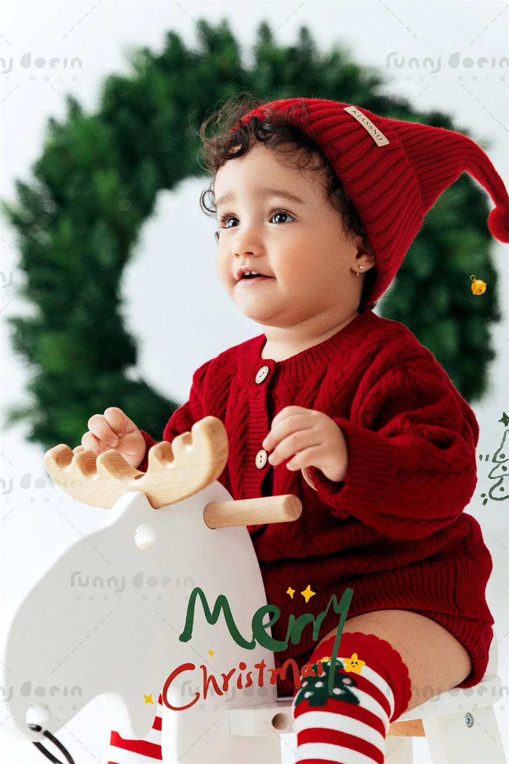 芳妮豆丁儿童摄影 圣诞颂歌