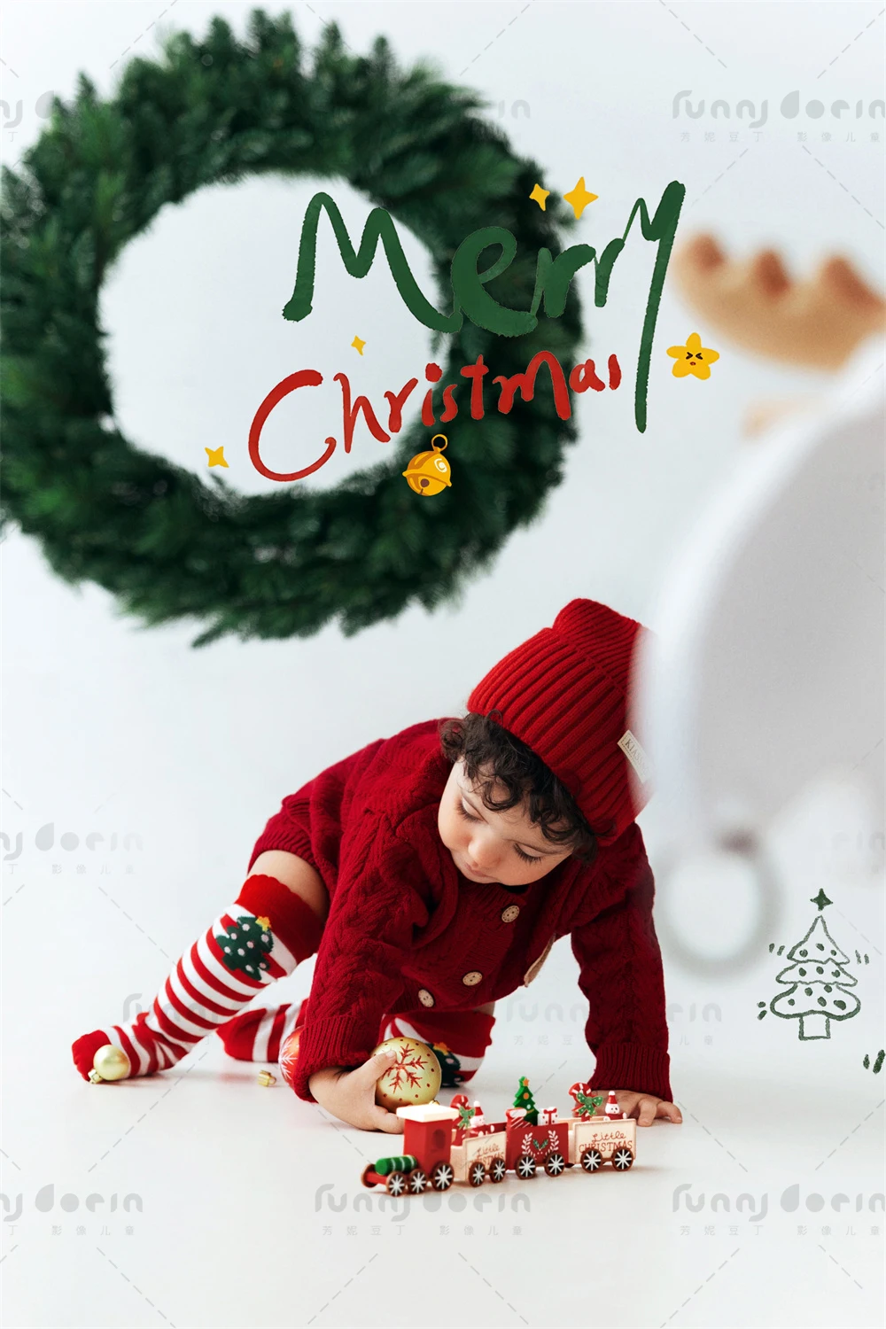 芳妮豆丁儿童摄影 圣诞颂歌