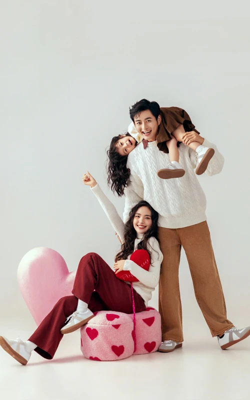 芳妮豆丁儿童摄影 桃心灼灼