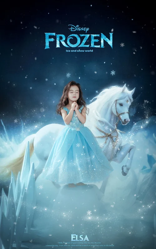 芳妮豆丁儿童摄影 冰雪奇缘