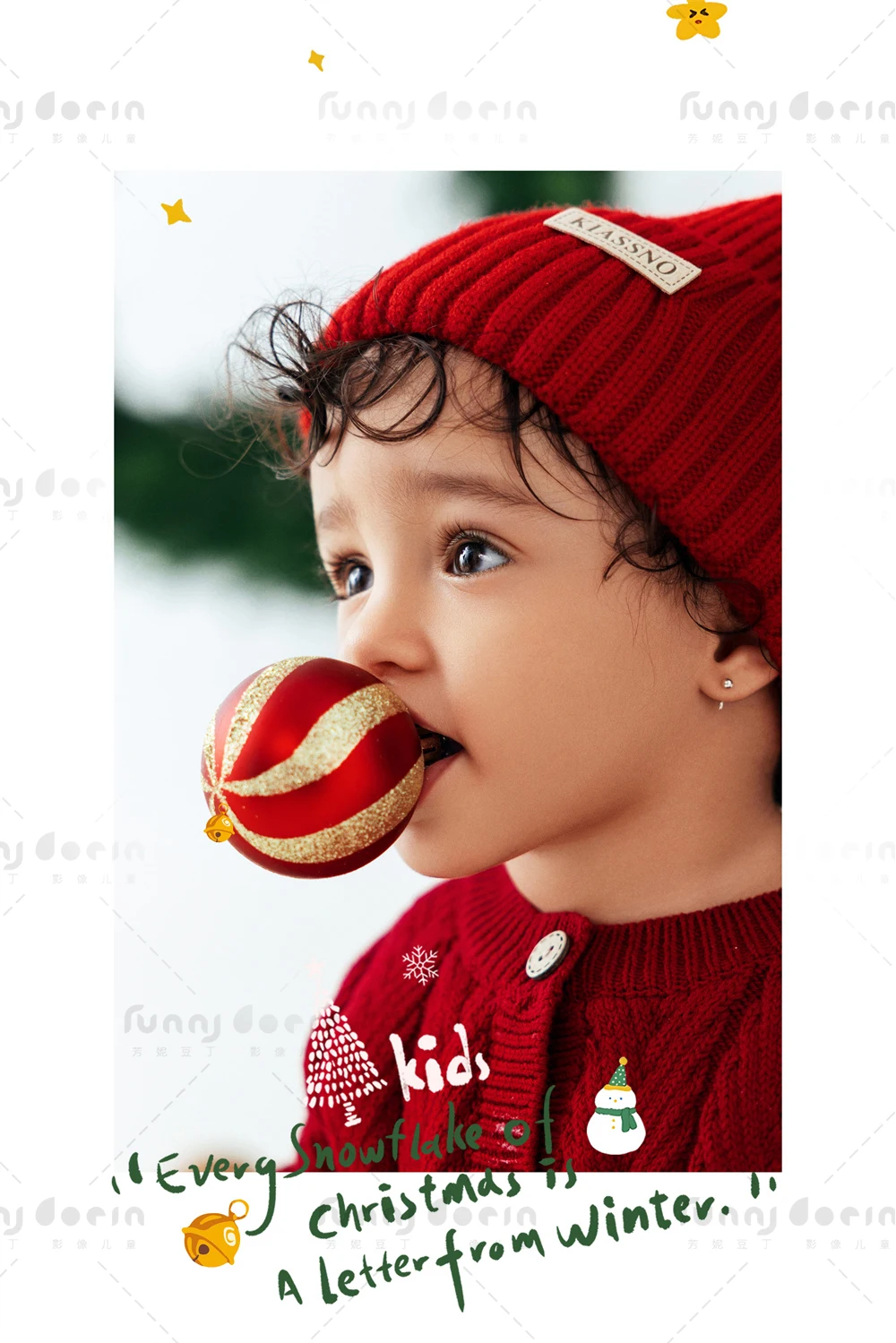 芳妮豆丁儿童摄影 圣诞颂歌