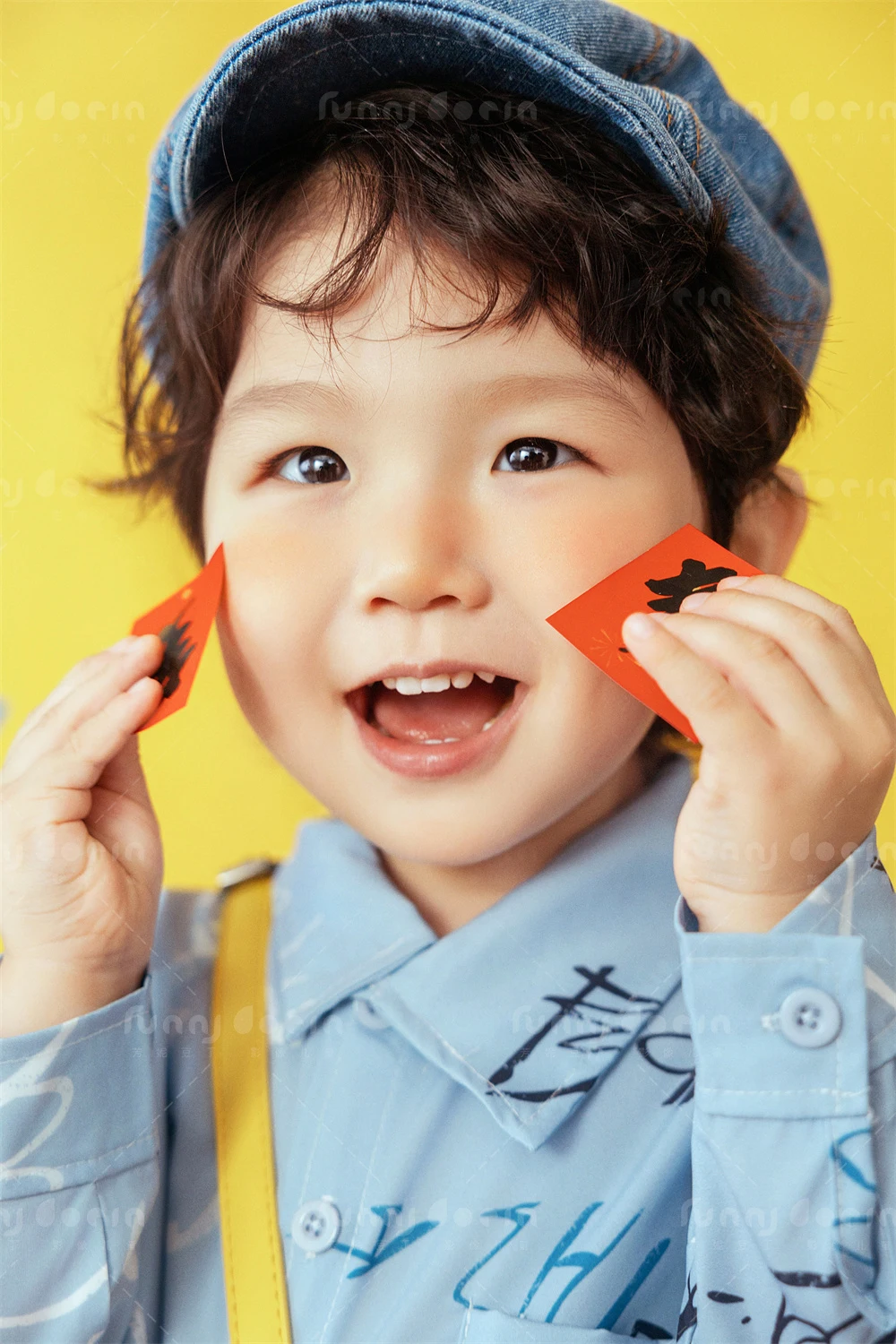 芳妮豆丁儿童摄影 萌娃闹春