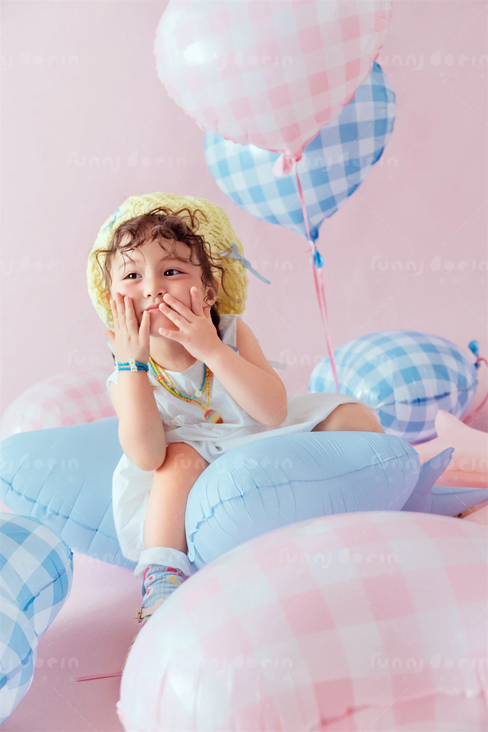 芳妮豆丁儿童摄影 粉红甜心