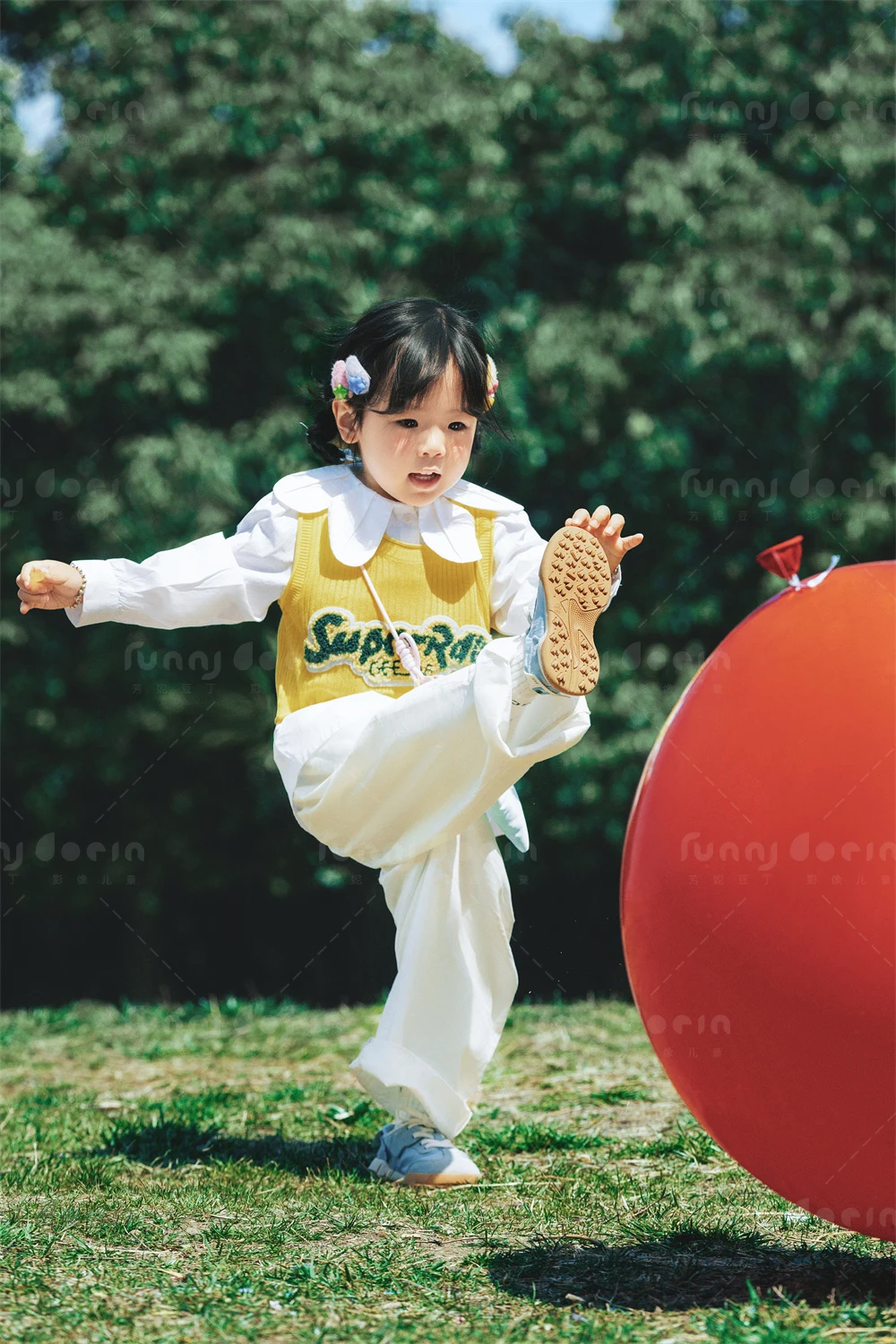 芳妮豆丁儿童摄影 气球甜心
