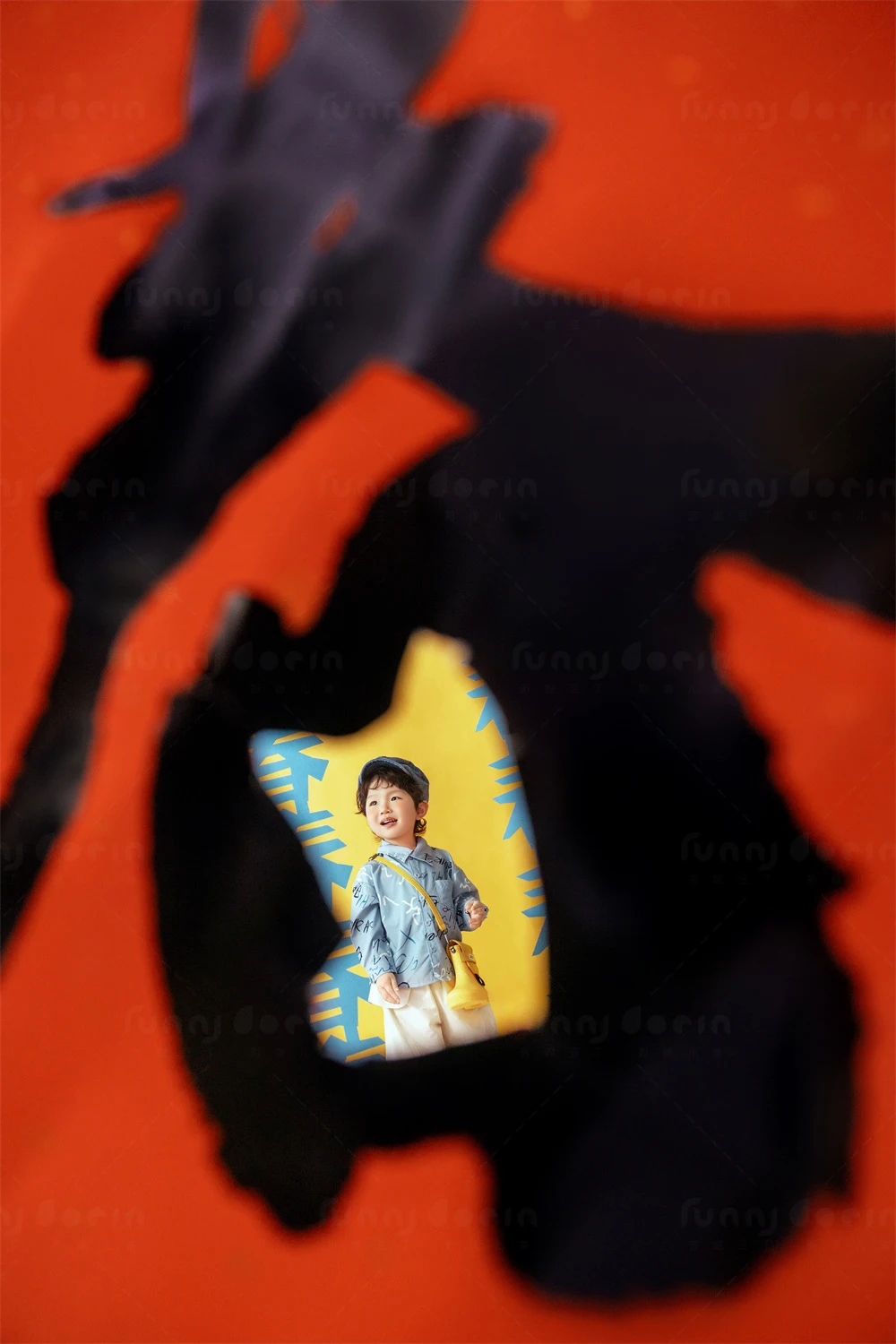 芳妮豆丁儿童摄影 萌娃闹春