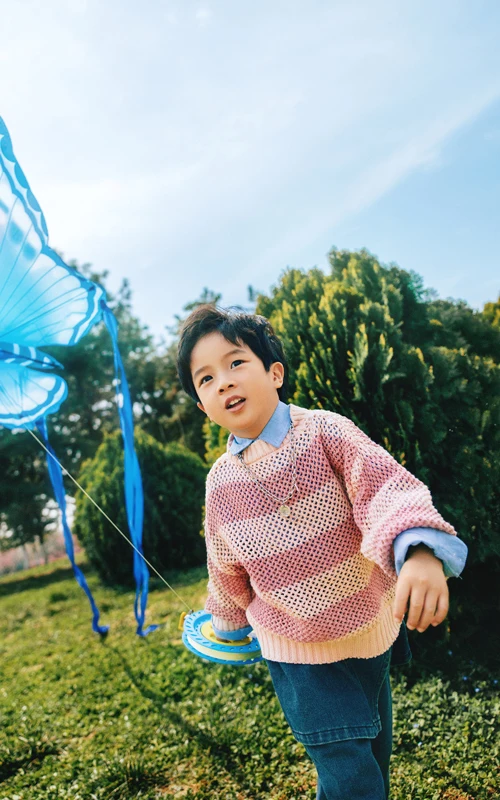 芳妮豆丁儿童摄影 纸鸢拾趣