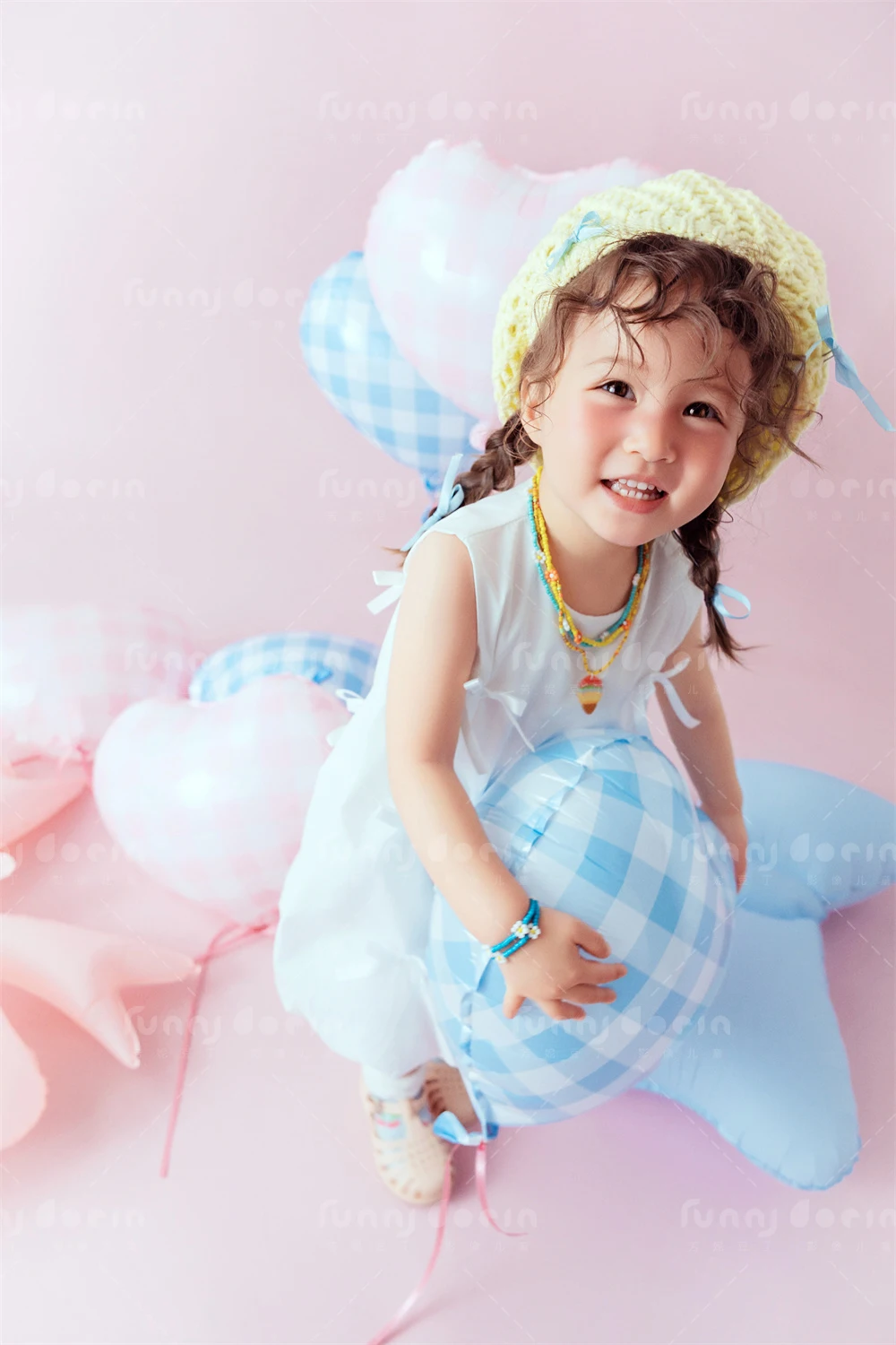 芳妮豆丁儿童摄影 粉红甜心
