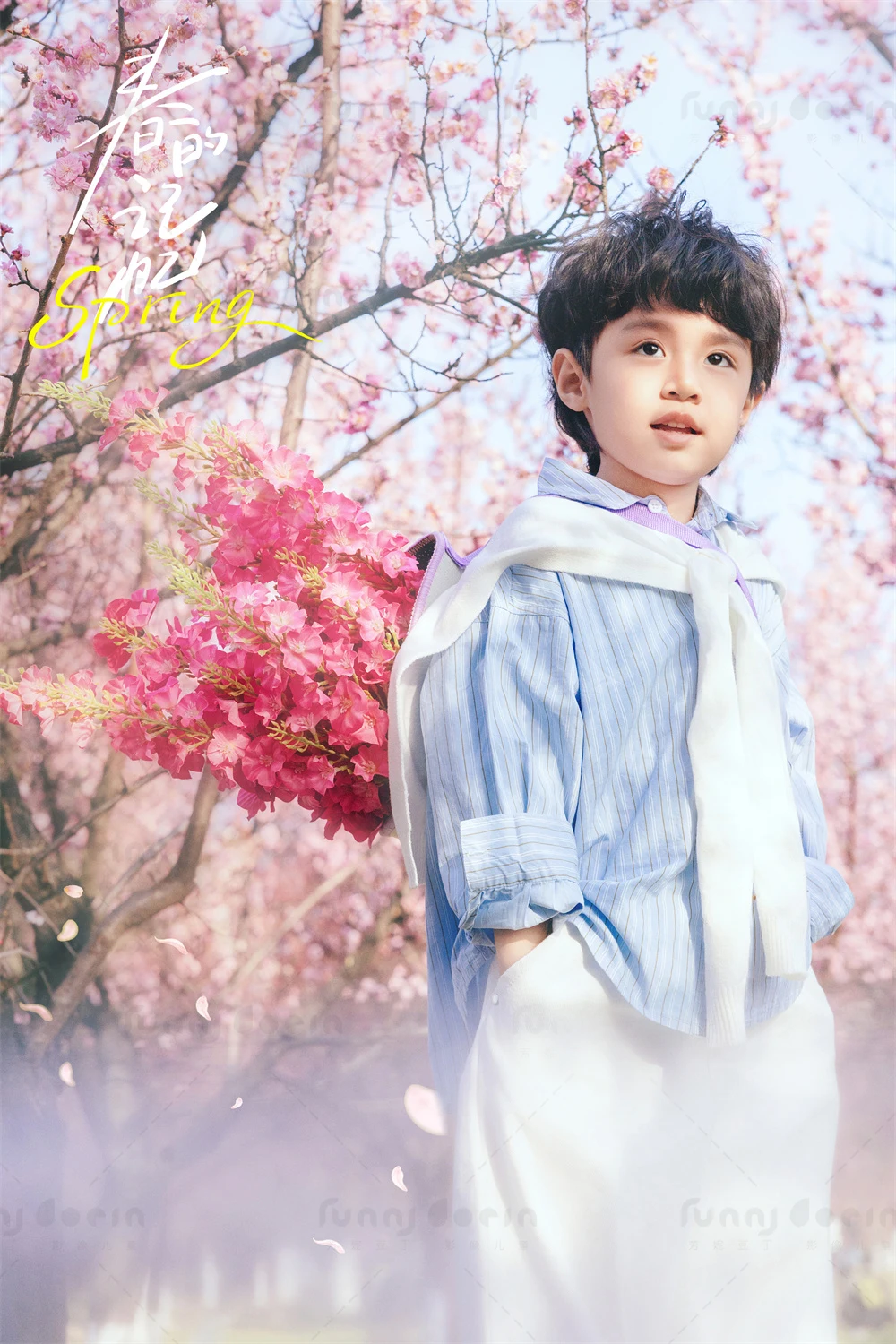 芳妮豆丁儿童摄影 春风一顾