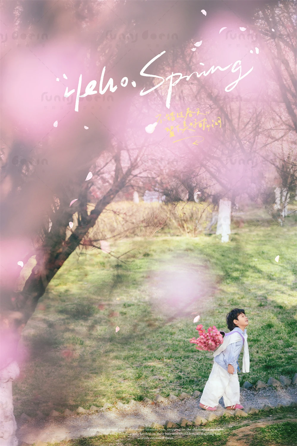 芳妮豆丁儿童摄影 春风一顾