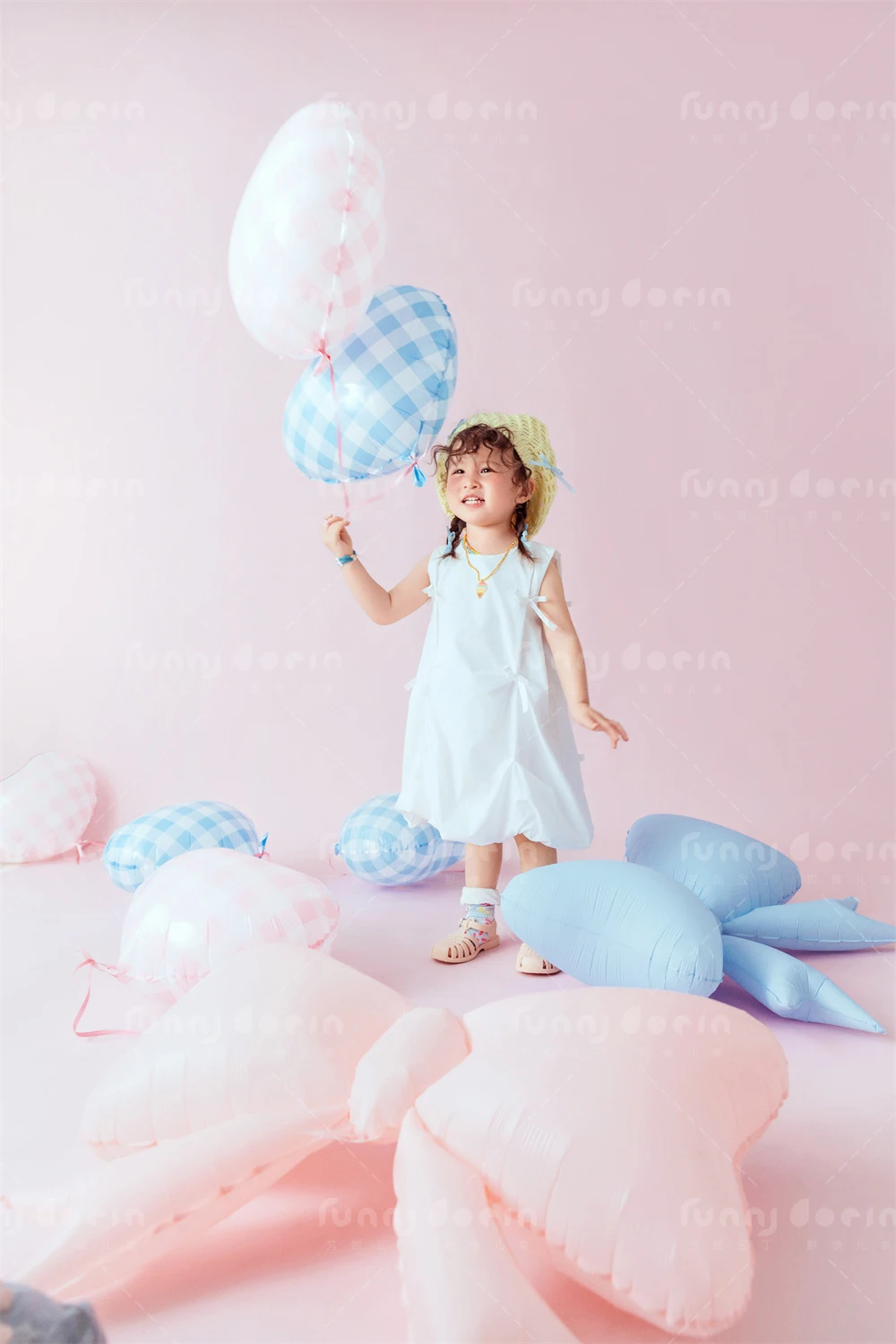 芳妮豆丁儿童摄影 粉红甜心