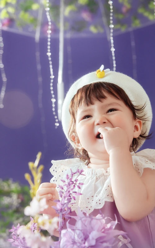 芳妮豆丁儿童摄影 鸢尾梦境