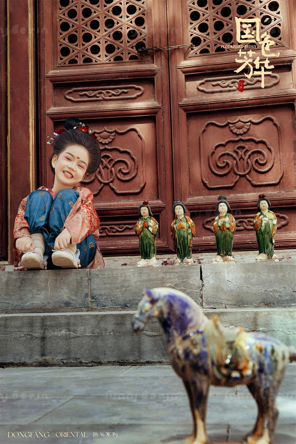 芳妮豆丁儿童摄影 元气陶俑