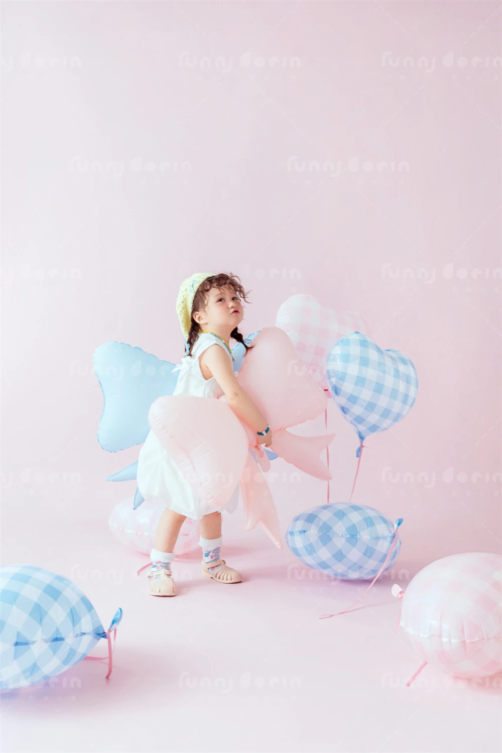 芳妮豆丁儿童摄影 粉红甜心