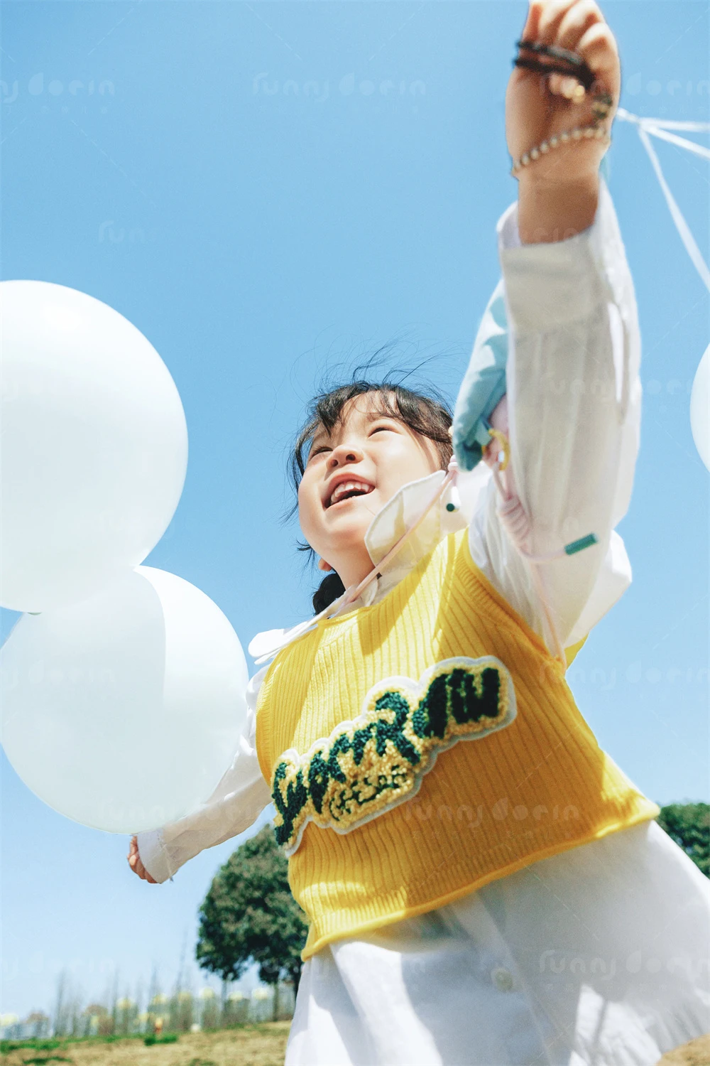 芳妮豆丁儿童摄影 气球甜心