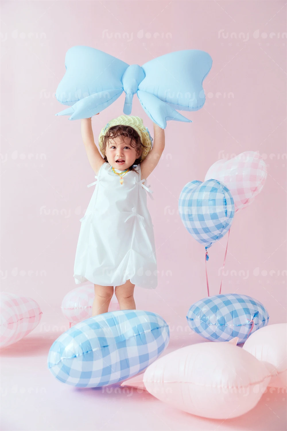 芳妮豆丁儿童摄影 粉红甜心