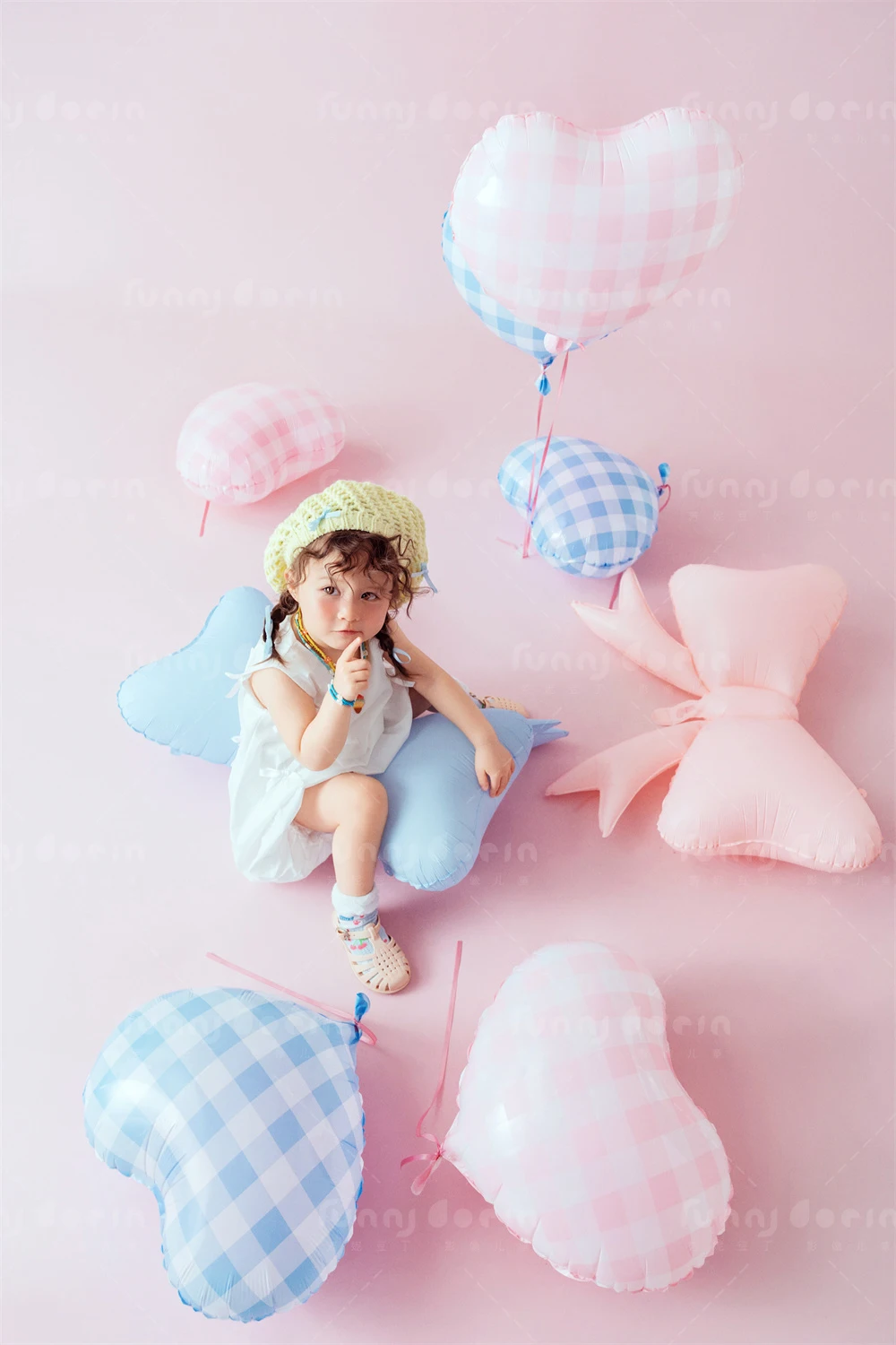 芳妮豆丁儿童摄影 粉红甜心