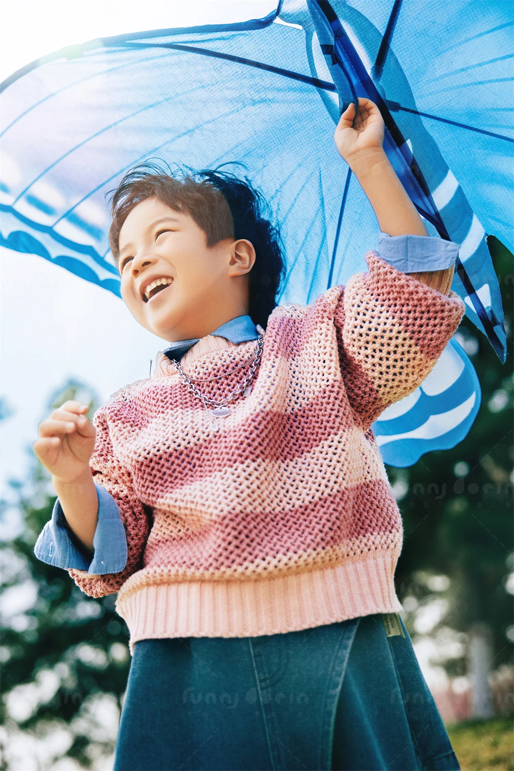 芳妮豆丁儿童摄影 纸鸢拾趣