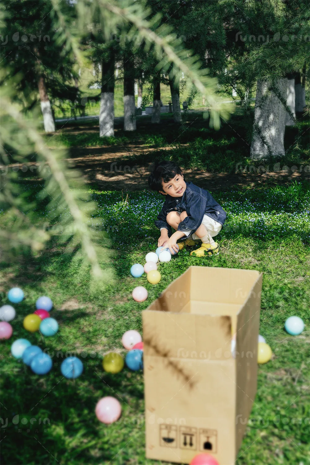 芳妮豆丁儿童摄影 原野森趣